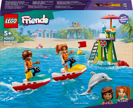 LEGO Friends Strand waterscooter 42623 van LEGO