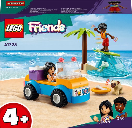 LEGO Friends Strandbuggy plezier Mini Poppetjes en Speelgoed Auto Set voor Kinderen - 41725 van LEGO