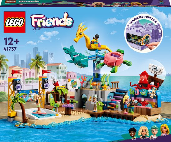 LEGO Friends Strandpretpark Geavancceerde Kermis Bouwset voor 12+ en tieners - 41737 van LEGO