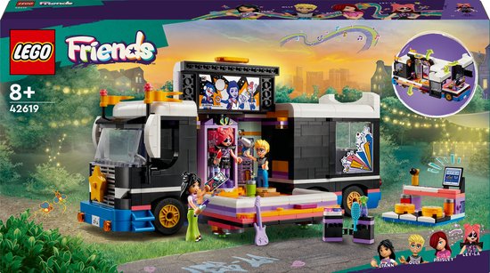 LEGO Friends Toerbus van popster - 42619 van LEGO