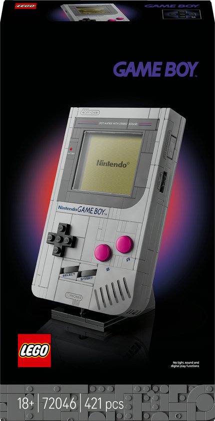 LEGO Game Boy Bouwpakket voor Volwassenen - 72046 van LEGO