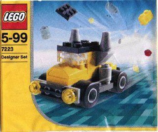 LEGO Gele Vrachtwagen (Polybag) - 7223 van LEGO