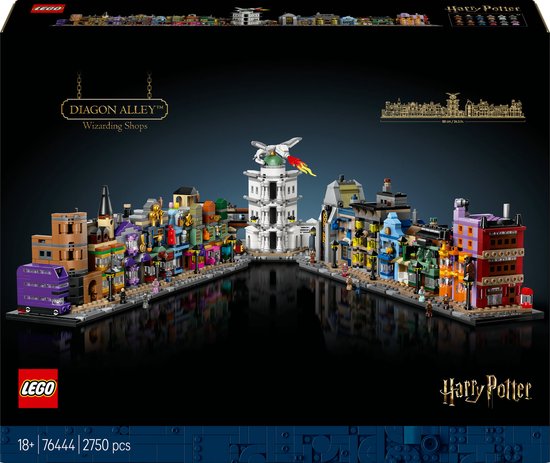 LEGO Harry Potter™ De Wegisweg™ tovenaarswinkels tovenaarsset 76444 van LEGO