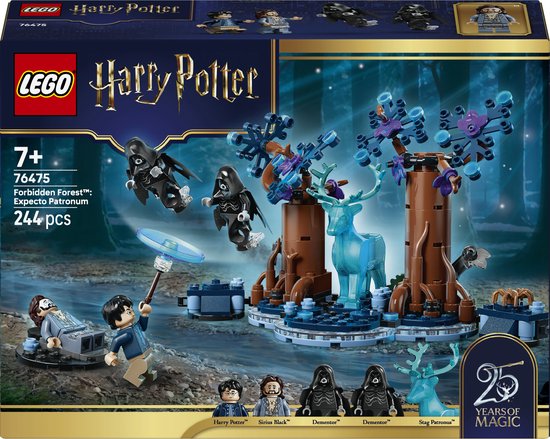 LEGO® Harry Potter en de Gevangene van Azkaban™ Verboden Bos: Expecto Patronum - Bouw- en Speelset voor Kinderen - Harry Potter™ Cadeau voor Jongens, Meisjes en Fans Vanaf 7 Jaar - 76475 van Merkloos