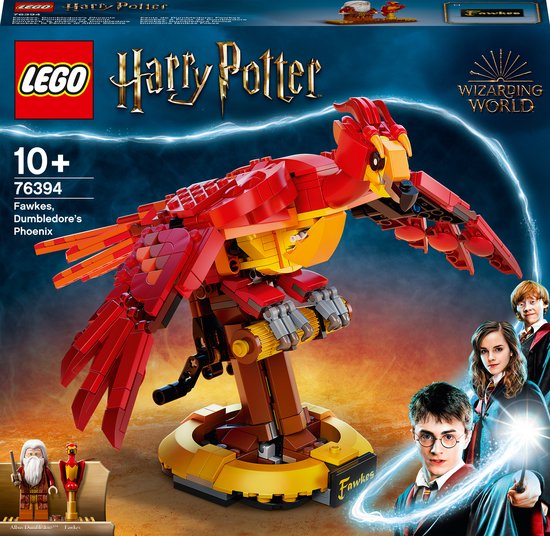 LEGO Harry Potter Felix, de feniks van Perkamentus - 76394 van LEGO