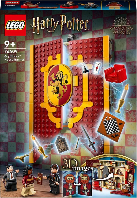 LEGO Harry Potter Griffoendor Huisbanner Set - 76409 van LEGO
