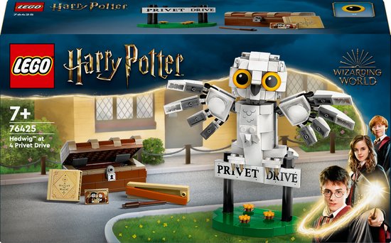 LEGO Harry Potter Hedwig™ bij Ligusterlaan 4 - 76425 van LEGO