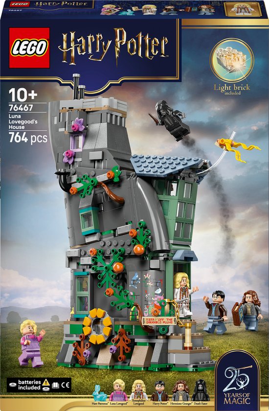 LEGO Harry Potter Het Huis van Loena Leeflang - Bouwspeelgoed voor Fans vanaf 10 Jaar - 76467 van Merkloos