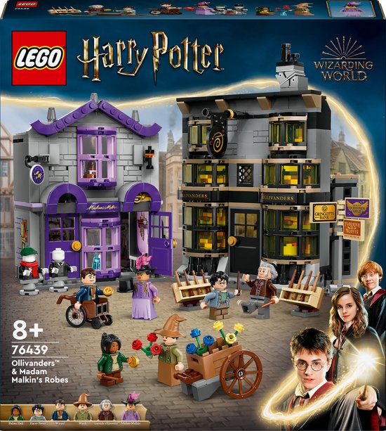 LEGO Harry Potter™ Olivanders™ & Madame Mallekins gewaden 76439 van LEGO