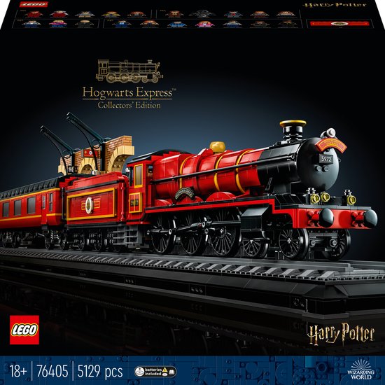 LEGO Harry Potter Zweinstein Express - Verzameleditie Modelbouw Trein - 76405 van LEGO