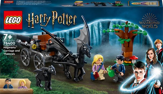 LEGO Harry Potter Zweinstein Rijtuig en Thestralissen - 76400 van LEGO