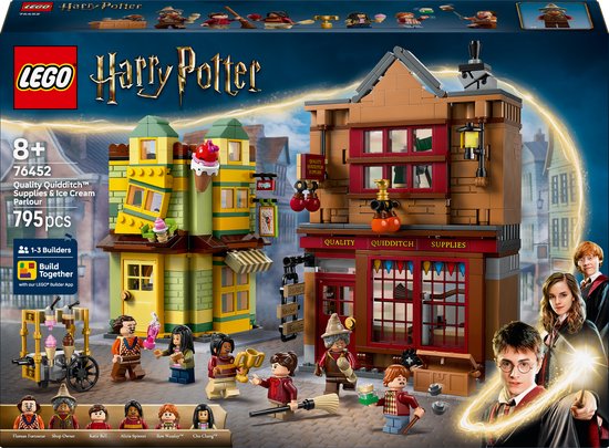 LEGO Harry Potter Zwik & Zwachtels Zwerkbalpaleis en IJssalon Set - 76452 van LEGO