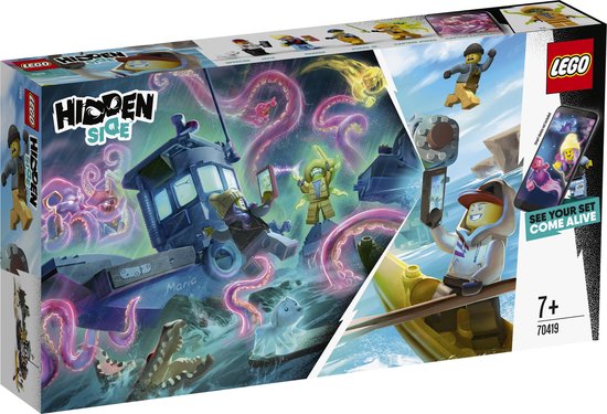LEGO Hidden Side Schipbreuk met Garnalenboot - 70419 van LEGO