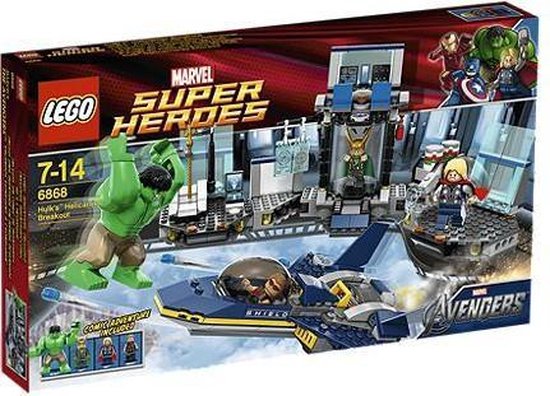 LEGO Hulk's Helitransport - 6868 van LEGO