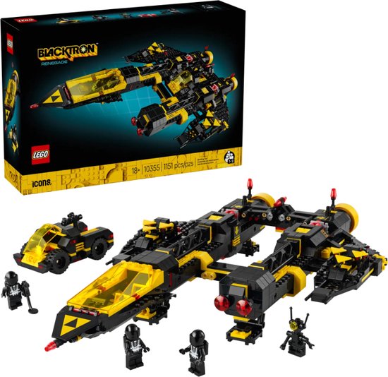 Lego Icons 10355 - Blacktron Renegade (10355) van LEGO