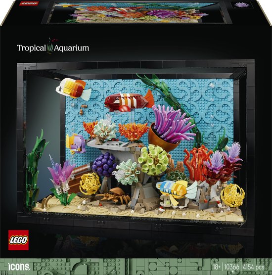 LEGO Icons 10366 - Tropisch Aquarium van Merkloos