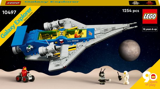 LEGO ICONS 10497 Galaxy Explorer Set voor Volwassenen van LEGO