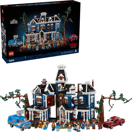 Lego Icons 11370 - Stranger Things: Het huis van de familie Creel (11370) van Merkloos
