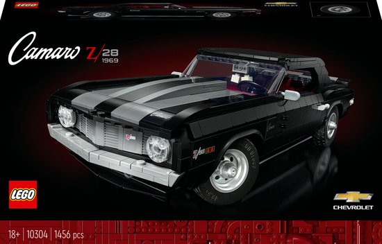 LEGO Icons Chevrolet Camaro Z28 Klassieke Modelauto, Bouwpakket voor Volwassenen - 10304 van LEGO