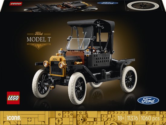LEGO Icons Ford Model T Klassieke Auto - 11376 van Merkloos