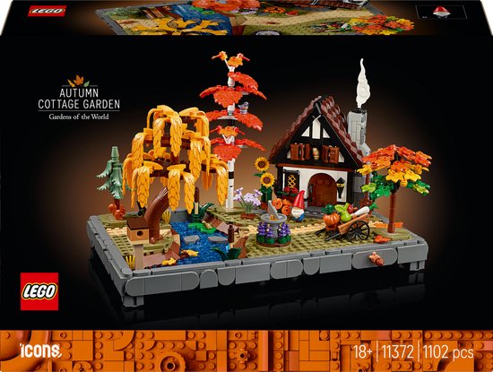 LEGO® Icons Herfsttuin met Cottage - 11372 van LEGO