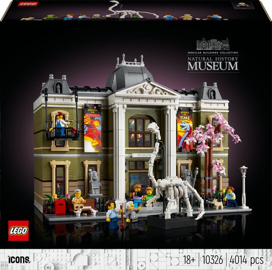 LEGO Icons Natuurhistorisch Museum - 10326 van Merkloos