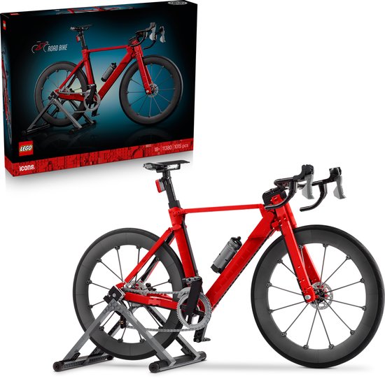 LEGO Icons Racefiets Voertuig Bouwpakket voor Volwassenen - 11380 van Merkloos