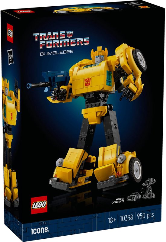 LEGO Icons Transformers Bumblebee - 10338 van Merkloos