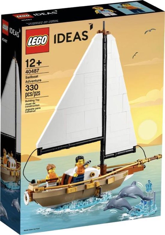 lego Ideas 40487 Zeilbootavontuur van LEGO