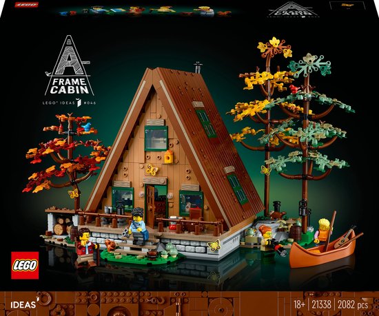LEGO Ideas A-Frame Boshut Modelbouw Set - 21338 van LEGO