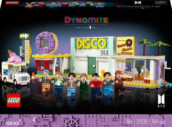 LEGO Ideas BTS Dynamite Set voor Volwassenen - 21339 van LEGO