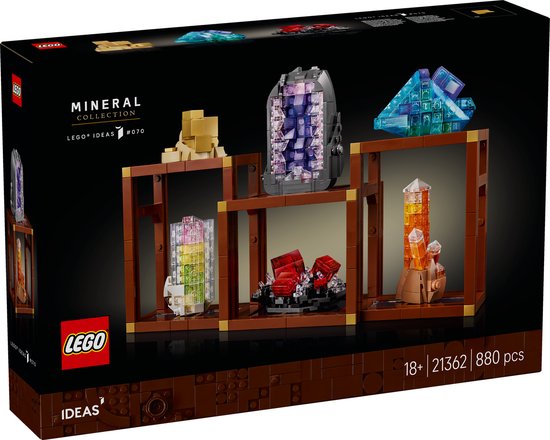 LEGO Ideas Mineralenverzameling Set - 21362 van LEGO