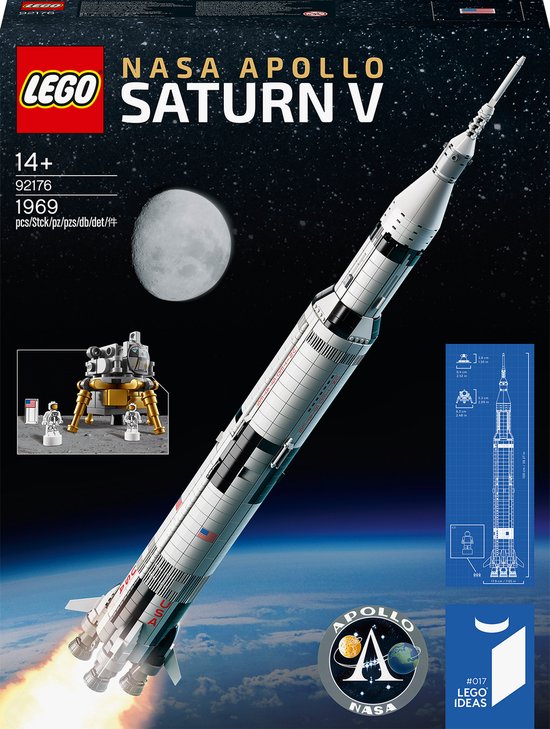 LEGO Ideas - NASA Apollo Saturn V - 92176 van LEGO