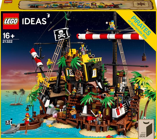 LEGO Ideas Piraten van Barracuda Baai - 21322 van LEGO