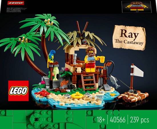 LEGO Ideas Ray de Schipbreukeling - 40566 van LEGO