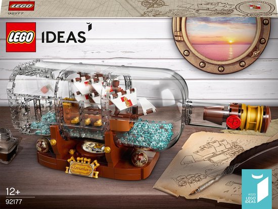 LEGO Ideas Schip in een fles - 92177 van LEGO