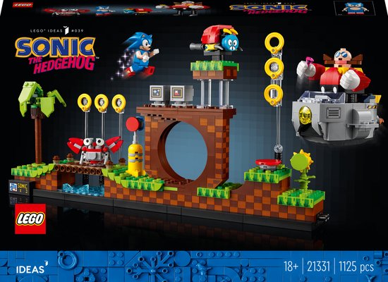 LEGO Ideas Sonic the Hedgehog - Green Hill Zone - 21331 van LEGO