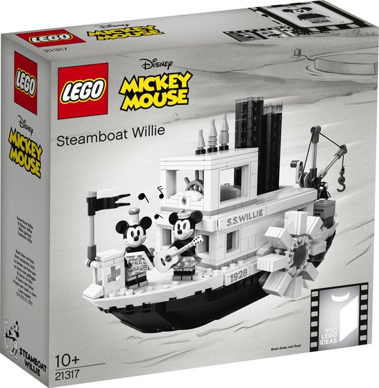 LEGO Ideas Steamboat Willie - 21317 van LEGO