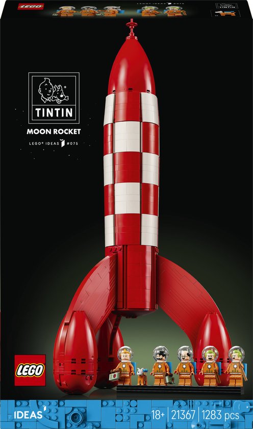 LEGO Ideas Tintin Maanraket - 21367 van Merkloos