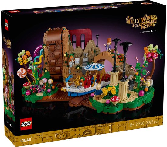 LEGO Ideas Willy Wonka en de Chocoladefabriek - 21360 van LEGO