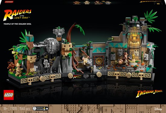 LEGO Indiana Jones Tempel van het Gouden Beeld Set voor Volwassenen - 77015 van LEGO