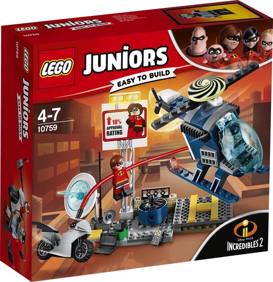 LEGO Juniors Dakachtervolging van Elastigirl - 10759 van LEGO