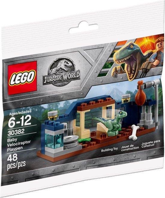 LEGO Jurassic World™ 30382 Baby Velociraptor Playpen (polybag) van LEGO