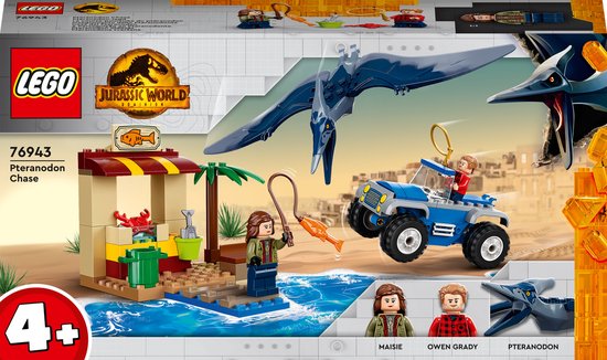 LEGO Jurassic World Achtervolging van Pteranodon - 76943 van LEGO