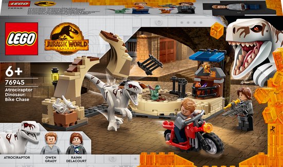 LEGO Jurassic World Atrociraptor Dinosaurus Achtervolging - 76945 van LEGO