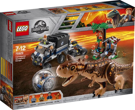LEGO Jurassic World Gyrobolontsnapping van Carnotaurus - 75929 van LEGO