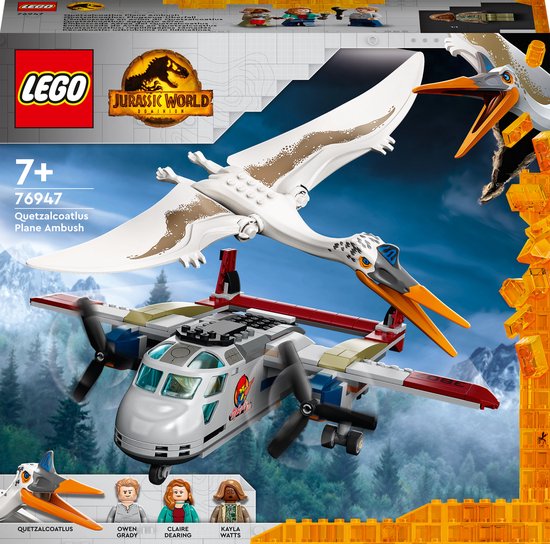 LEGO Jurassic World Quetzalcoatlus Vliegtuighinderlaag - 76947 van LEGO