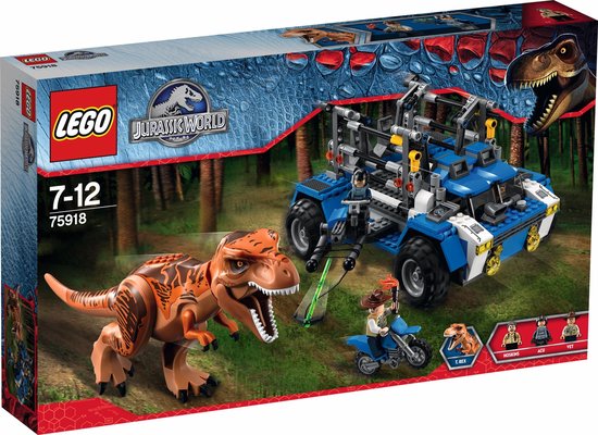 LEGO Jurassic World T. Rex-spoorzoeker - 75918 van LEGO
