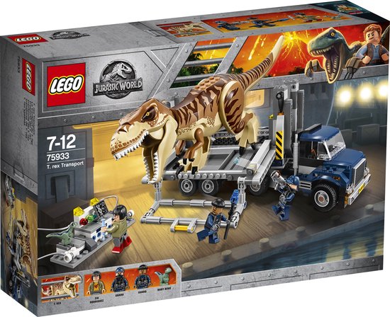 LEGO Jurassic World T-Rex Transport - 75933 van LEGO
