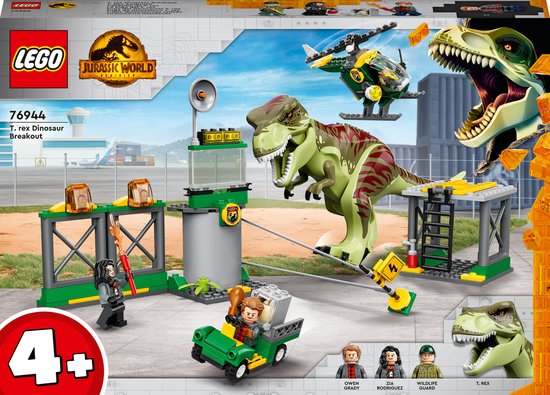 LEGO Jurassic World T.Rex Dinosaurus Ontsnapping - 76944 van LEGO